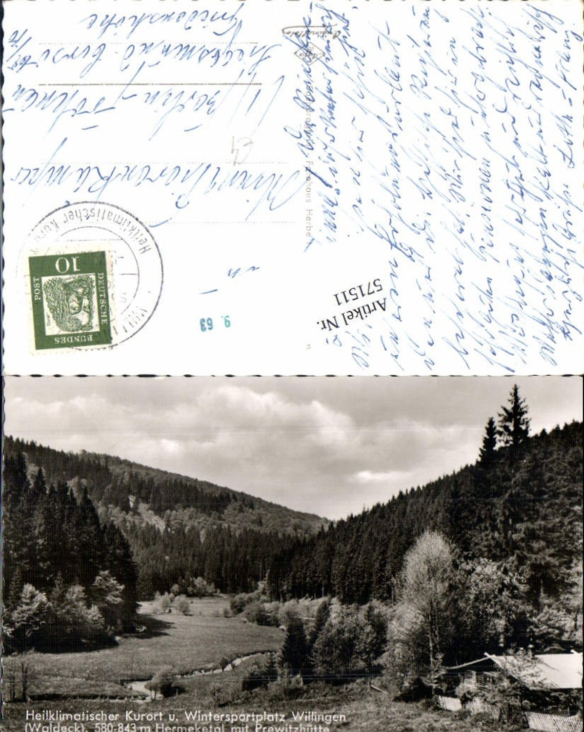 571511,Willingen Upland m. Hermeketal m. Prewitzhütte