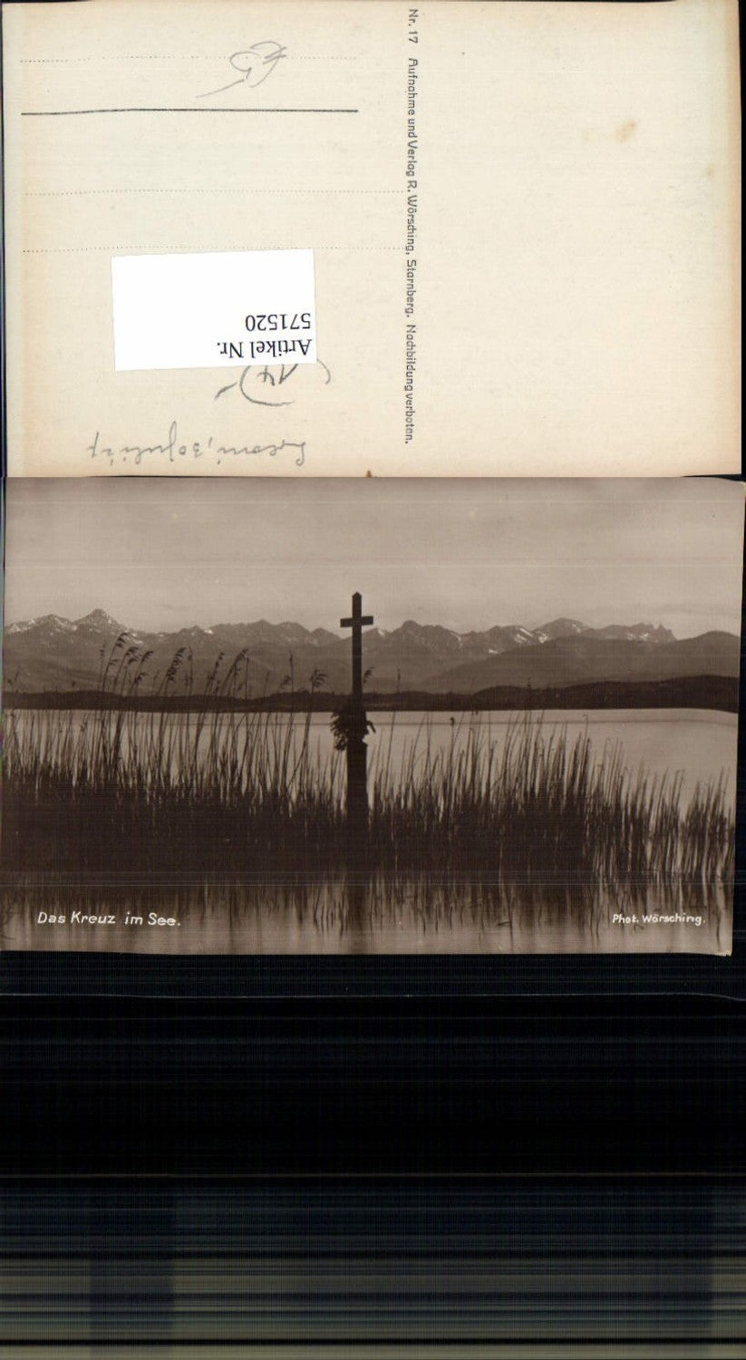 571520,Berg Das Kreuz a. See b. Votivkapelle Gedächtniskapelle St. Ludwig