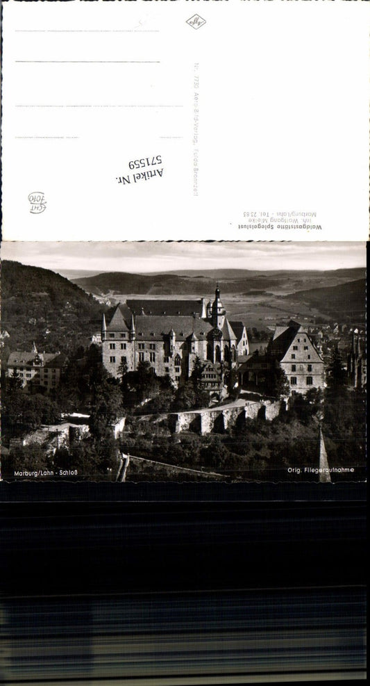 571559,Foto Ak Marburg Lahn Schloß