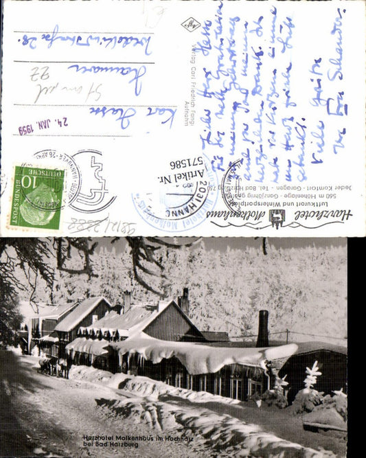 571586,Bad Harzburg Harzhotel Molkenhaus i. Hochharz Winteransicht