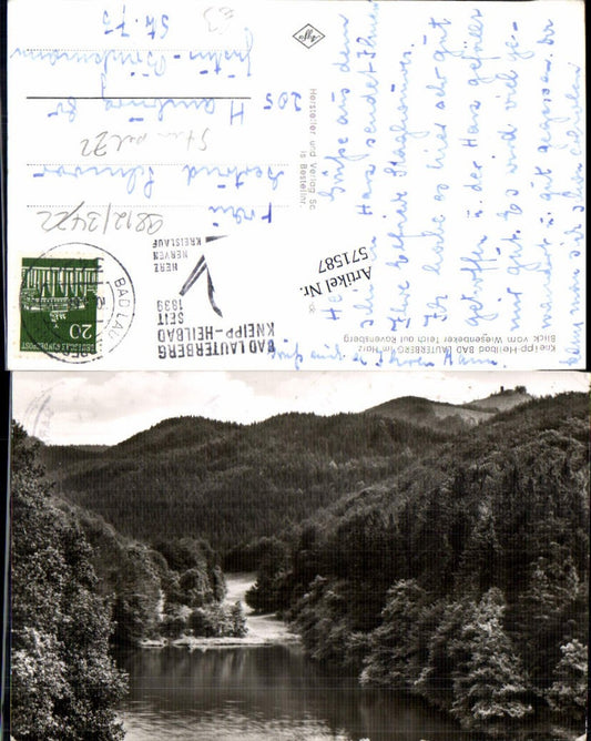 571587,Bad Lauterberg im Harz Blick Wiesenbeker Teich auf Ravensberg