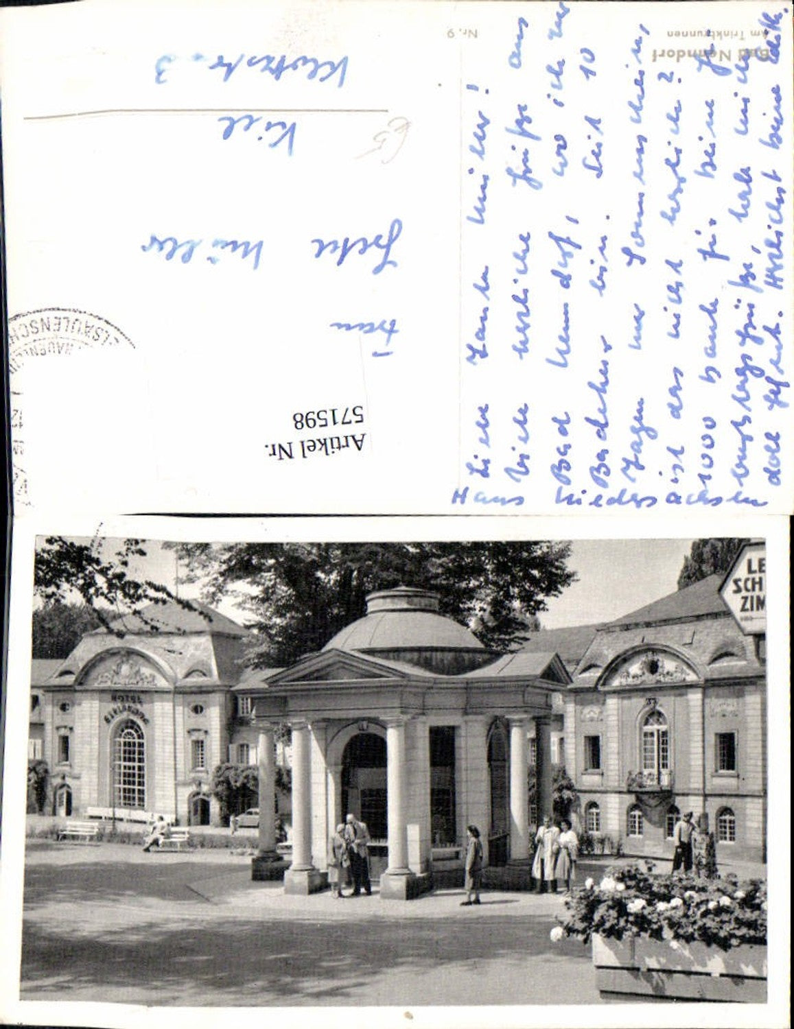 571598,Bad Nenndorf Am Trinkbrunnen