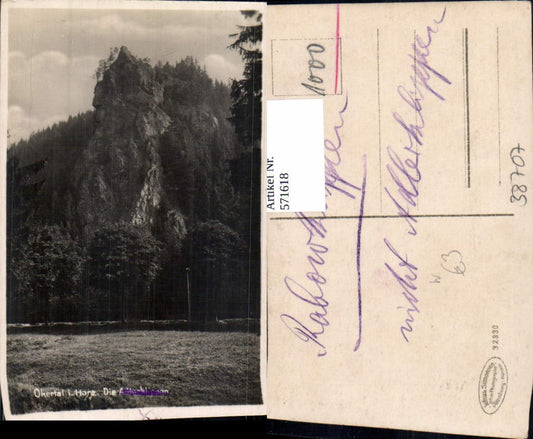 571618,Okertal i. Harz Felsen Klippen Altenau Clausthal-Zellerfeld