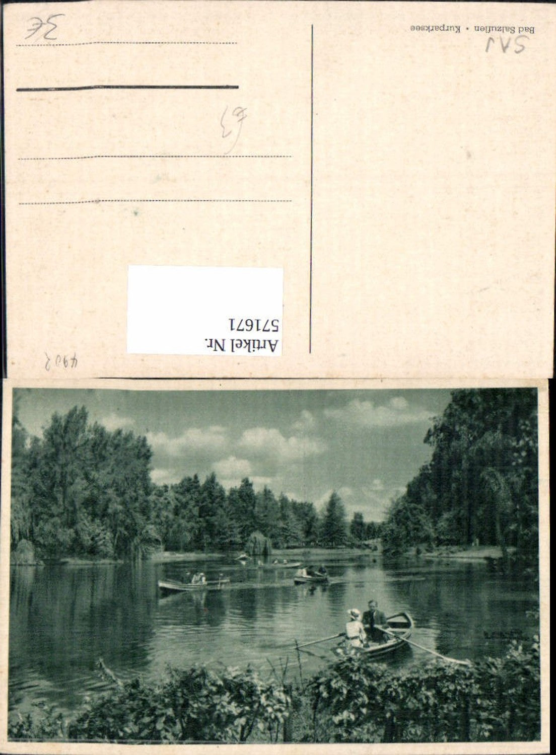 571671,Bad Salzuflen Kurparksee Ruderboot Boot