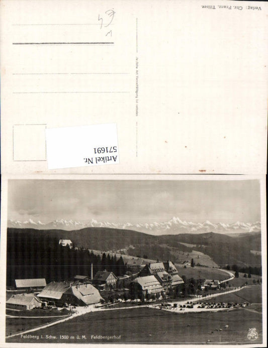571691, Feldberg i. Black Forest Feldbergerhof