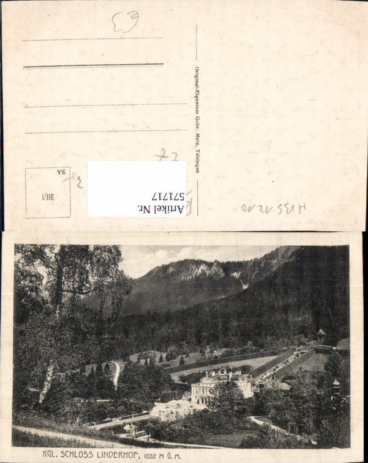 571717,Ettal Schloss Linderhof