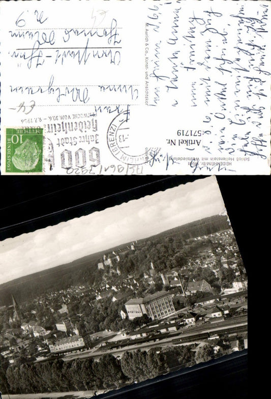571719, Heidenheim an der Brenz, Hellenstein Castle with western settlement
