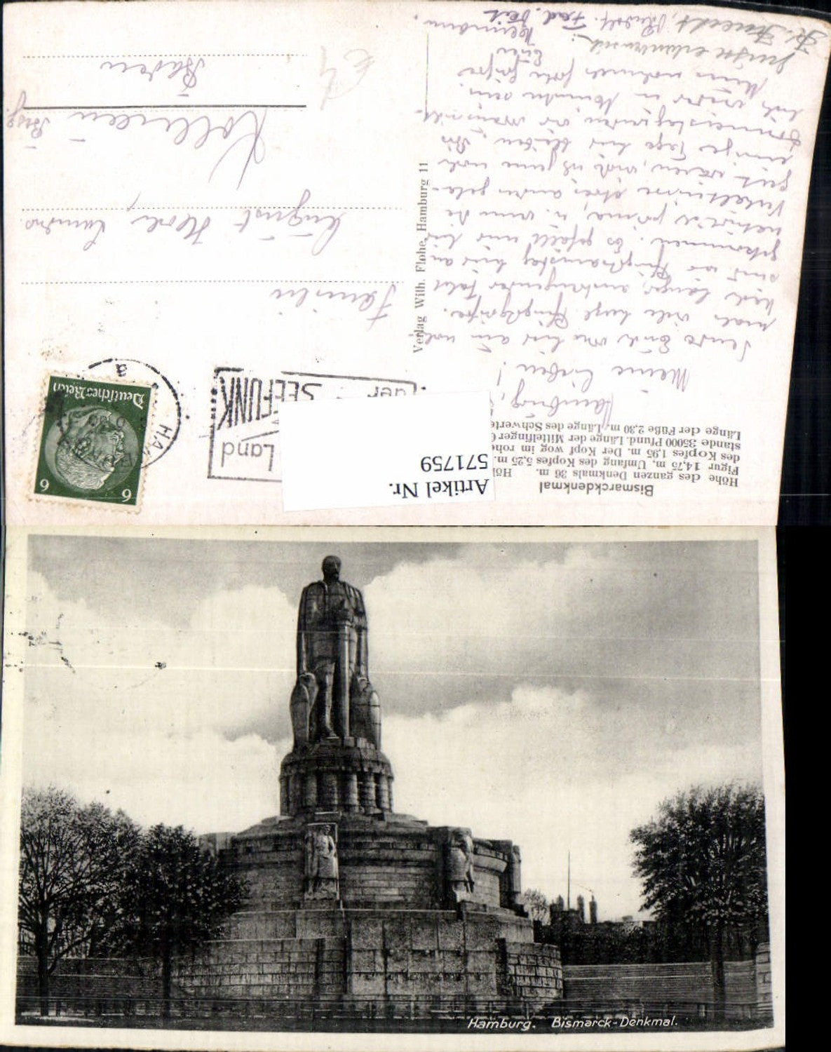 571759,Hamburg Bismarck-Denkmal
