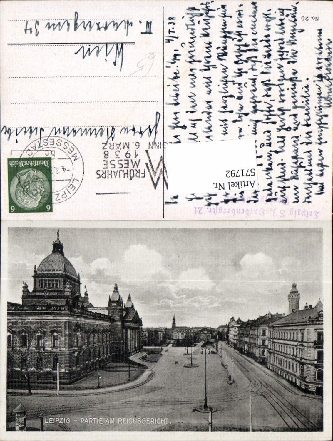 571792,Leipzig Partie am Reichsgericht