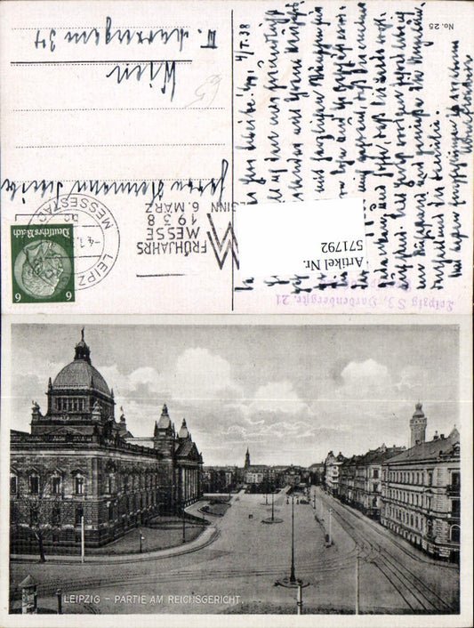 571792,Leipzig Partie am Reichsgericht