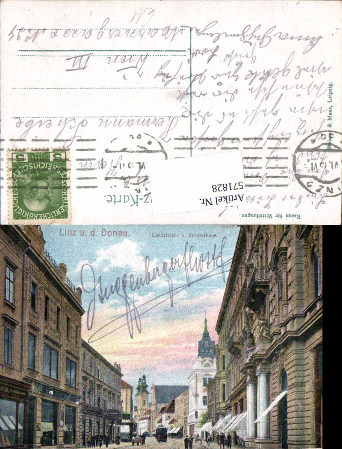 571828,Linz an der Donau Landstrasse Vereinshaus