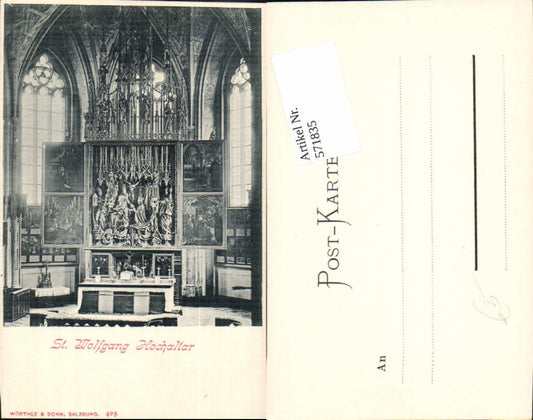571835,St Wolfgang am Wolfgangsee Hochaltar pub Würthle 405
