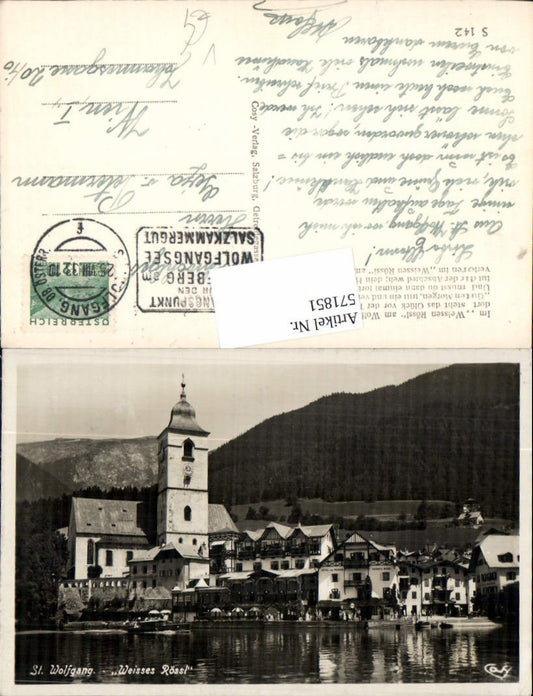 571851,St Wolfgang am Wolfgangsee Weisses Rössl pub Cosy S 142