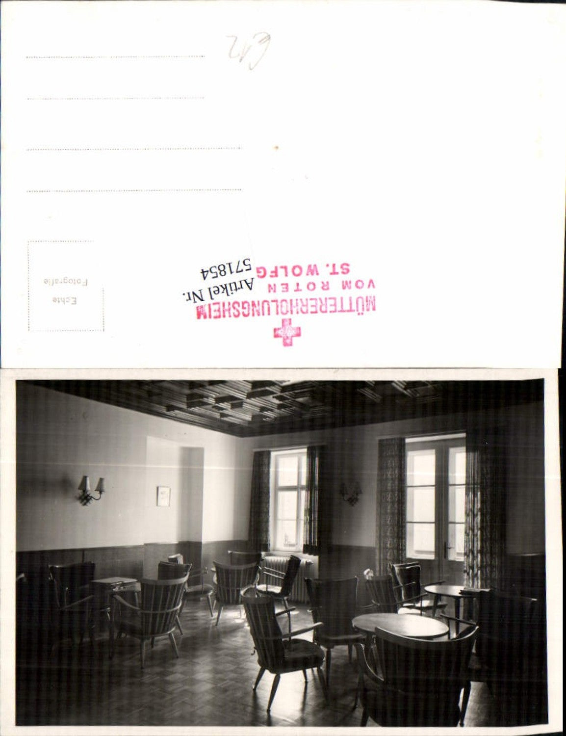 571854,St Wolfgang am Wolfgangsee Müttererholungsheim Rotes Kreuz