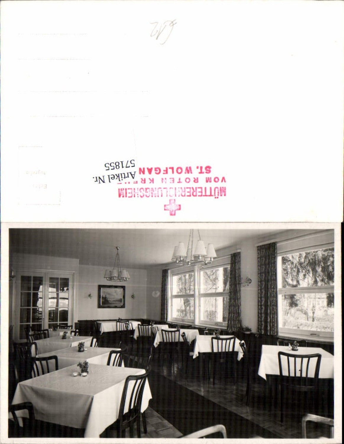 571855,St Wolfgang am Wolfgangsee Müttererholungsheim Rotes Kreuz