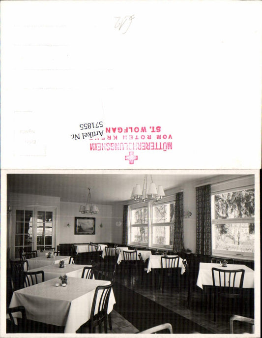 571855,St Wolfgang am Wolfgangsee Müttererholungsheim Rotes Kreuz