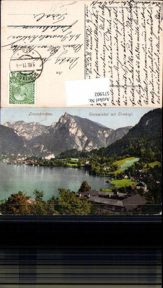 571902,Traunkirchen am Traunsee Steinwinkel Erlakogel pub Brandt 754