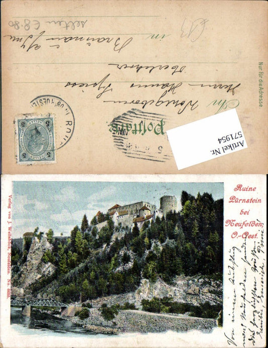 571954,Ruine Pürnstein bei Neufelden