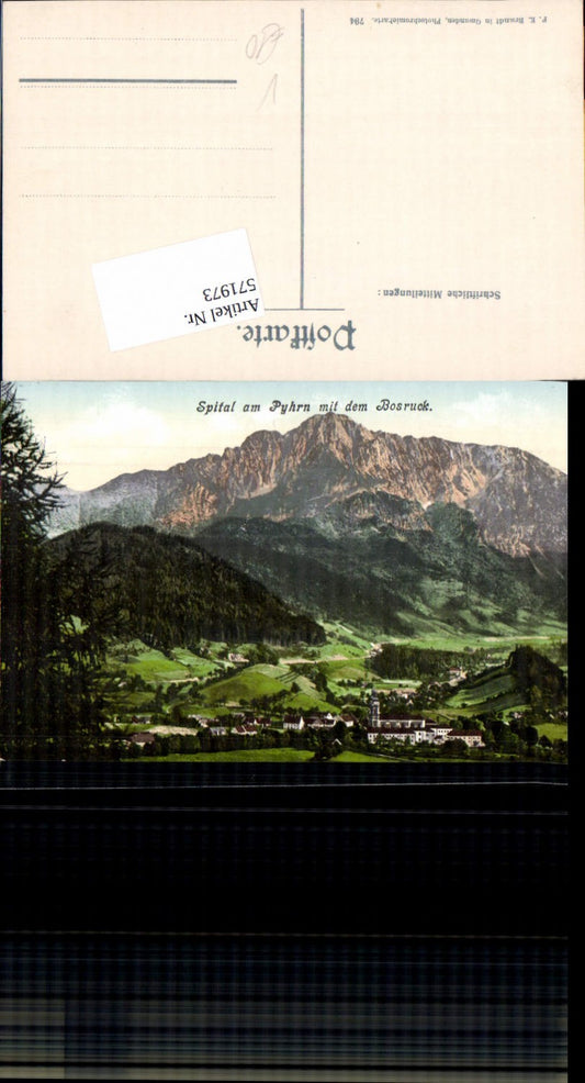 571973,Spital am Pyhrn m. Bosruck pub Brandt 794
