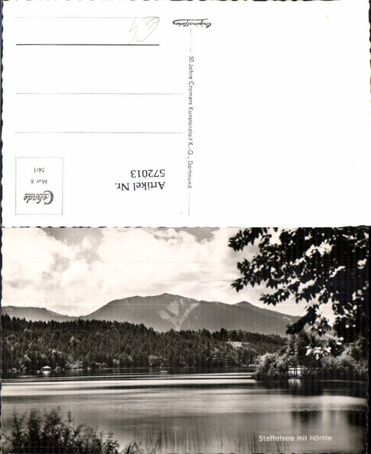 572013, Staffelsee with Hörnle
