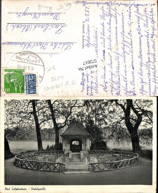 572017,Bad Salzhausen Stahlquelle Quelle
