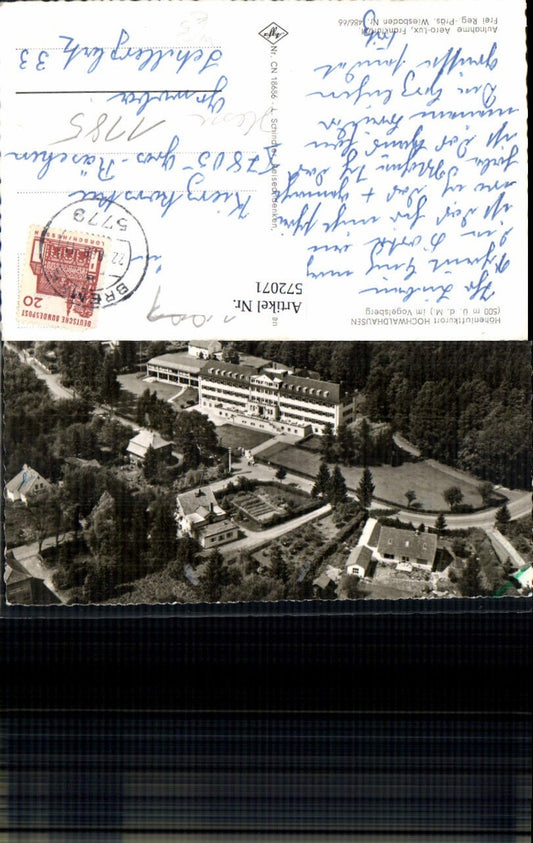 572071,Luftbild Hochwaldhausen i. Vogelsberg Ilbeshausen-Hochwaldhausen Grebenhain