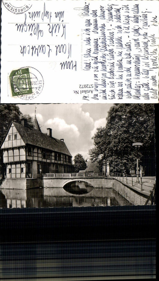 572072,Burgsteinfurt Steinfurt Ansicht Ritterburg Brücke