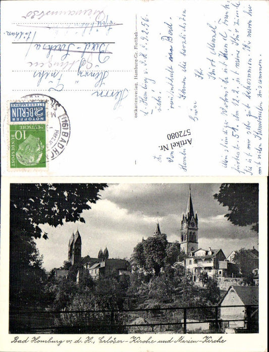 572080,Bad Homburg vor der Höhe Erlöser-Kirche u. Marien-Kirche