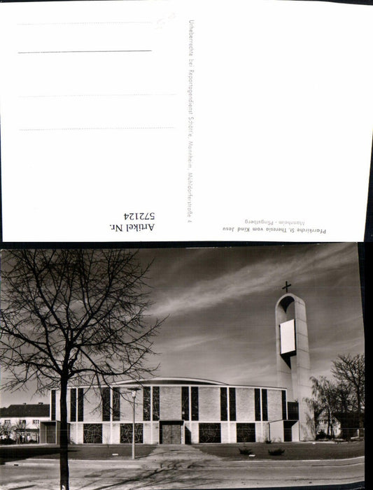 572124, Mannheim Pfingstberg Parish Church of St. Theresa of the Child Jesus