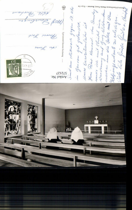 572127, Beuron Retreat House Maria Trost Chapel Nuns Sisters