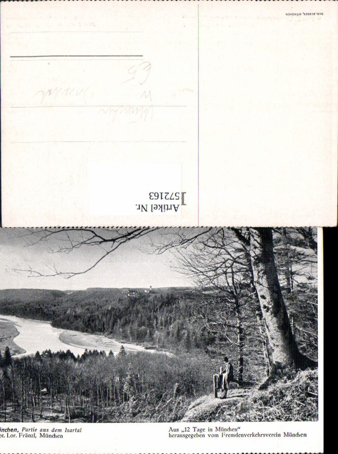 572163,München Partie a. d. Isartal Pullach im Isartal Aus 12 Tage in München