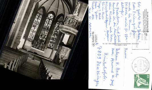 572217,Soest St Petrikirche Innen Hallenchor