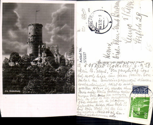 572227,Bonn Godesburg Ansicht Bergfried Bad Godesberg