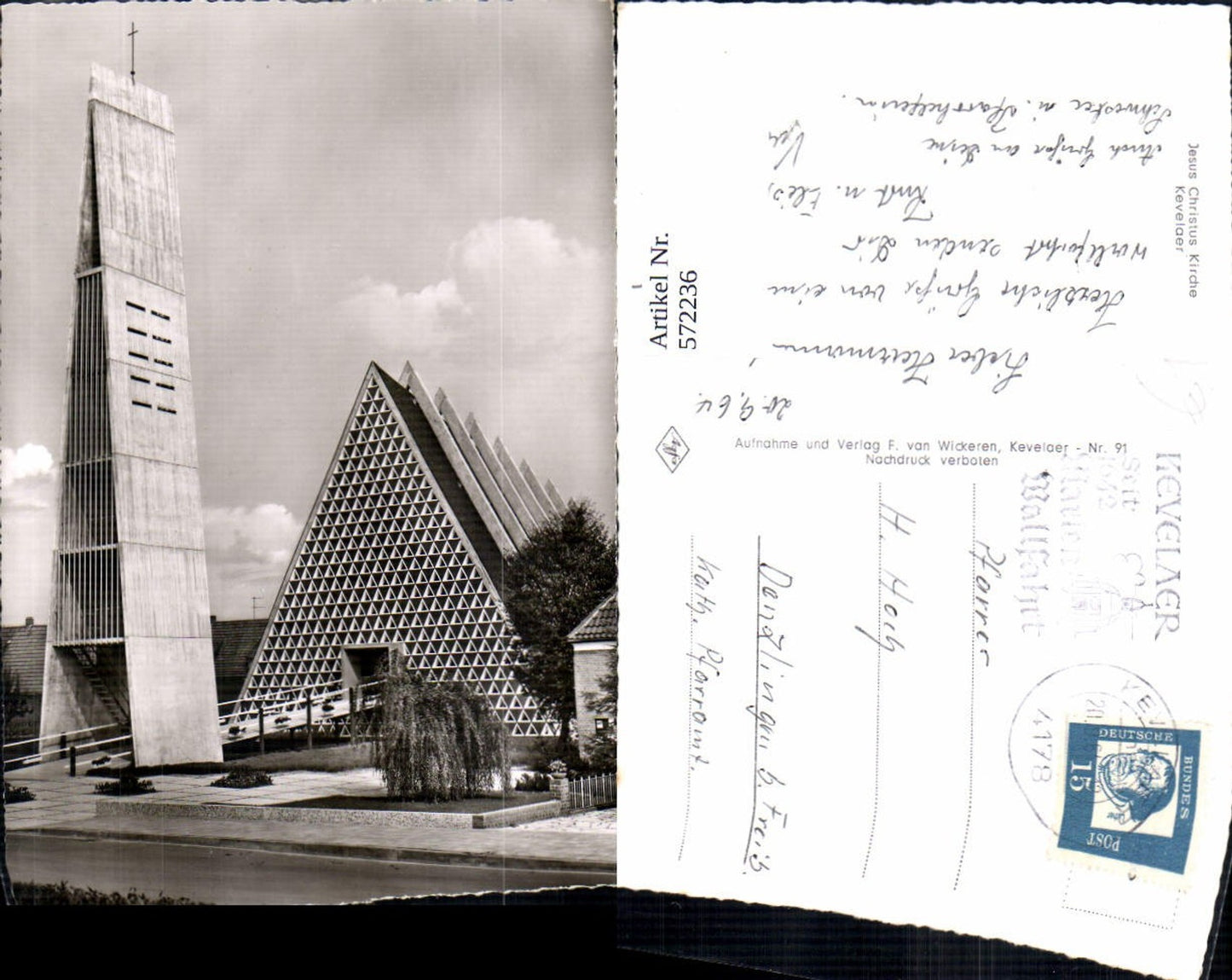 572236,Kevelaer Jesus Christus Kirche