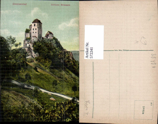 572241, Bronnen Fridingen Castle on the Danube