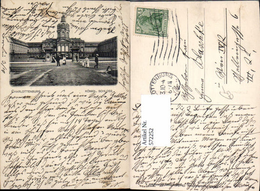 572252,Berlin Schloss Charlottenburg