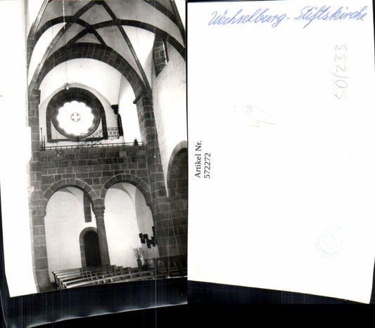 572272,Foto Wechselburg Stiftskirche Kirche Innen