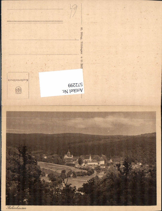 572299, Tübingen Bebenhausen Monastery