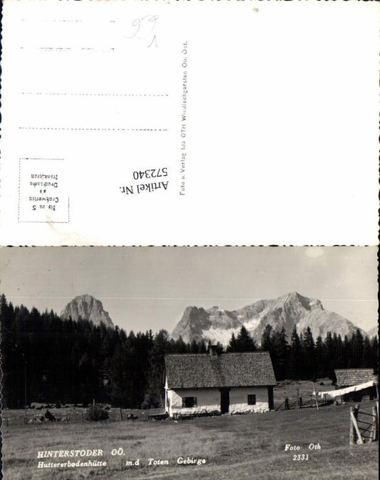 572340,Hinterstoder Huttererbodehütte pub Foto Oth 2331