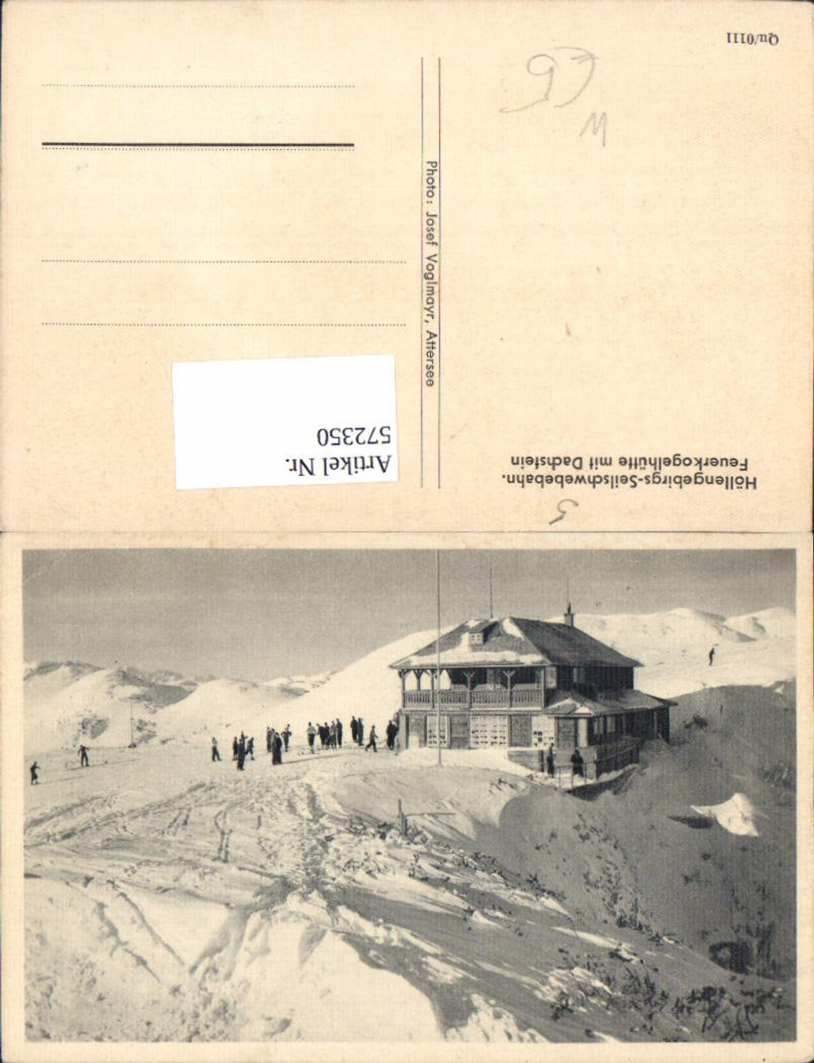 572350,Höllengebirge Seilschwebebahn Feuerkogelhütte Ebensee Feuerkogel pub Voglmayr