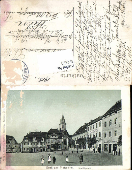 572370,Gruß aus Mutzschen Markt bei Grimma Leipzig