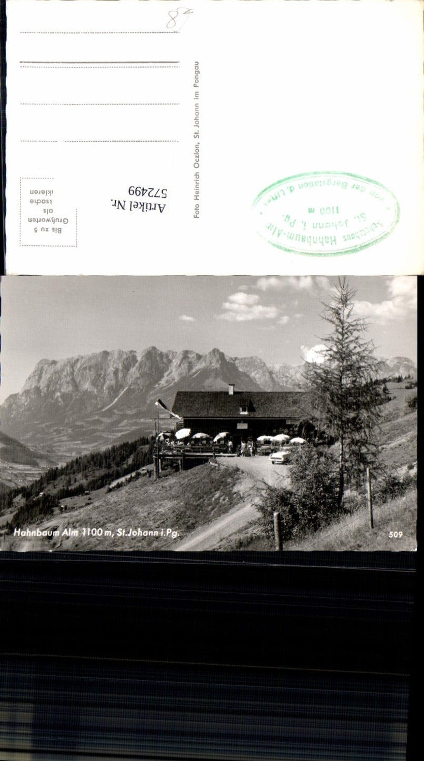 572499,Hahnbaum Alm St. Johann im Pongau