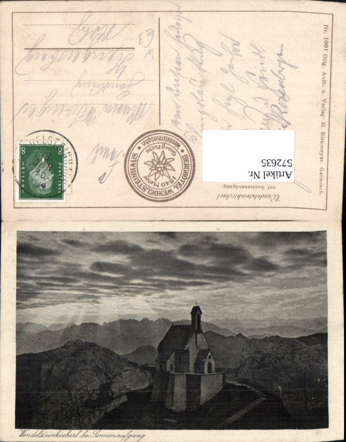 572635,Wendelsteinkircherl b. Sonnenaufgang Wendelstein Bayrischzell Brannenburg