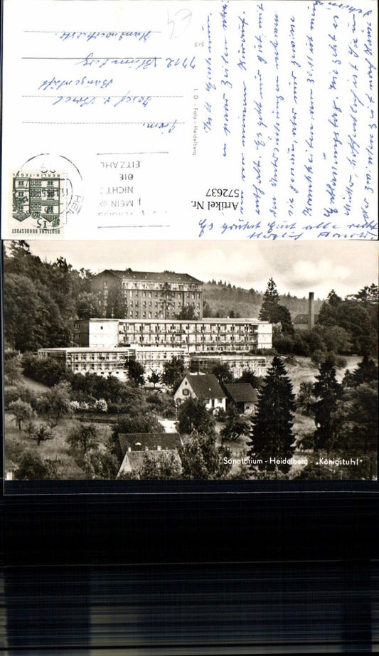 572637,Heidelberg Sanatorium Königstuhl