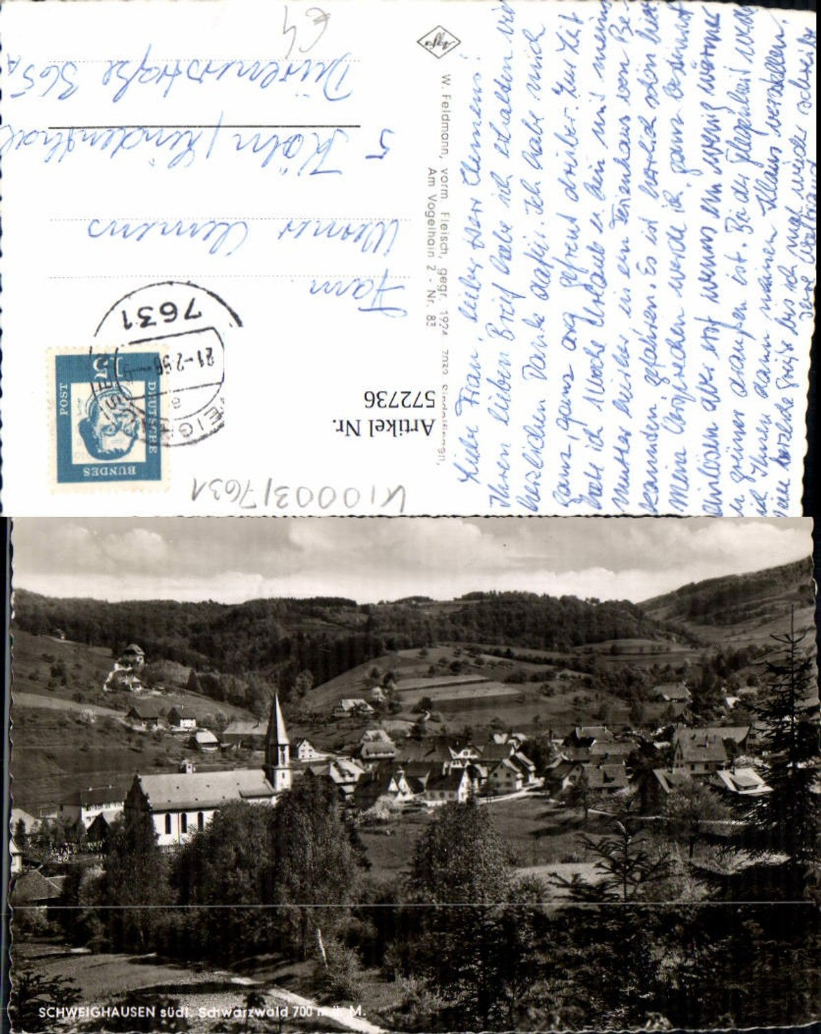 572736, Schweighausen Schuttertal View
