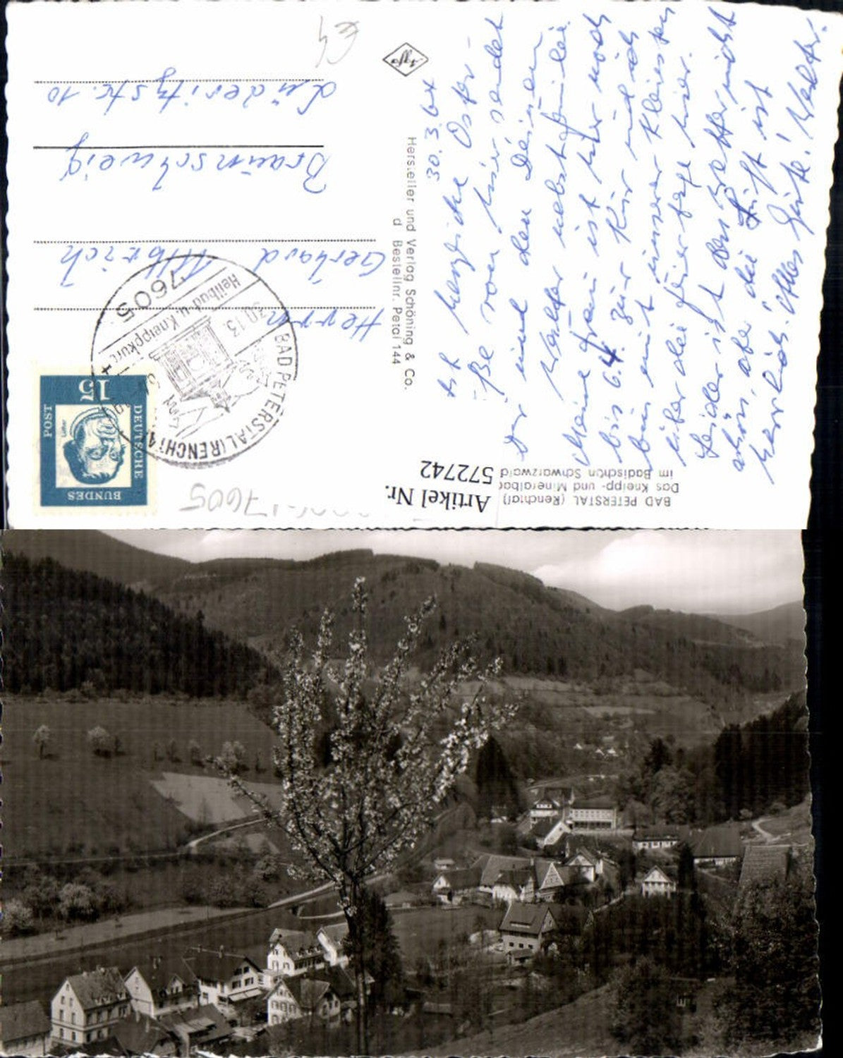 572742,Foto Ak Bad Peterstal-Griesbach Renchtal