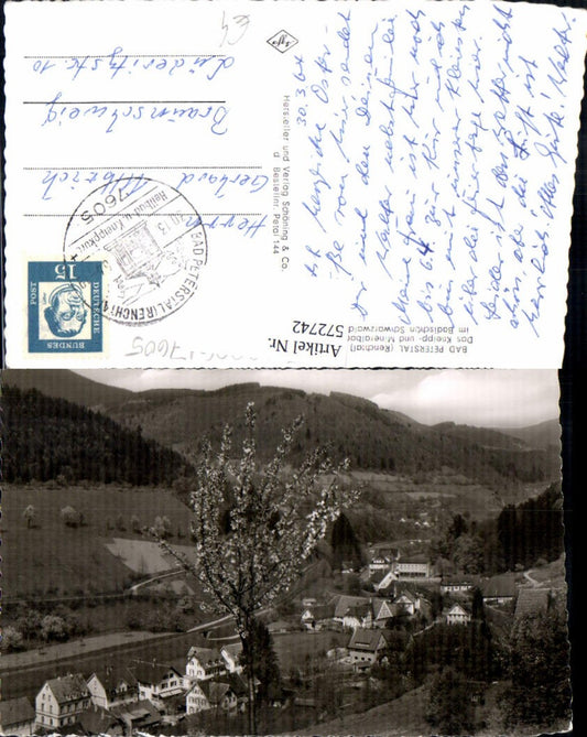572742, Photo Ak Bad Peterstal-Griesbach Renchtal