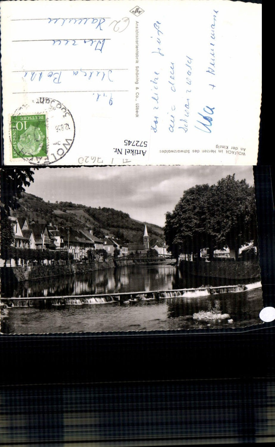 572745,Wolfach Ansicht An d. Kinzig