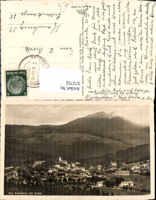 572752, Bayerisch Eisenstein m. Arber