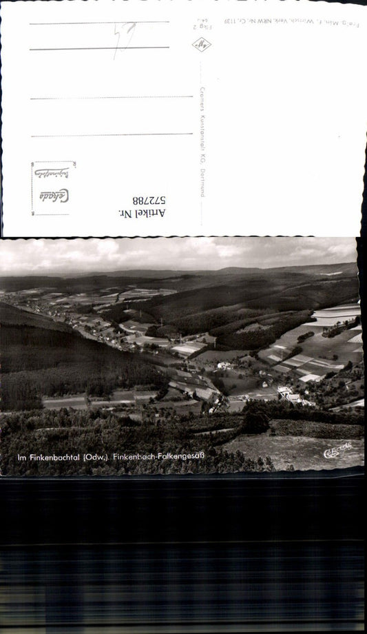 572788,Foto Ak Oberzent Finkenbachtal Odenwald Finkenbach Falkengesäß